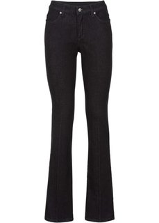 Джинсы Bootcut (черный деним) Bonprix