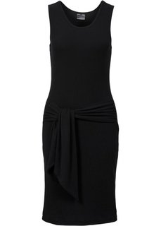 Трикотажное платье (черный) Bonprix