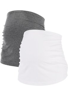 Джинсы Skinny, низкий рост (K) (серый) Bonprix