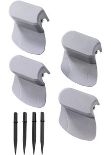 Разграничитель для газона (4 шт.) (антрацитовый) Bonprix