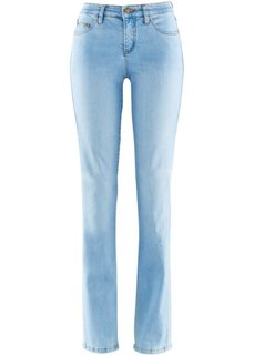 Стройнящие джинсы стретч, низкий рост K (голубой выбеленный) Bonprix