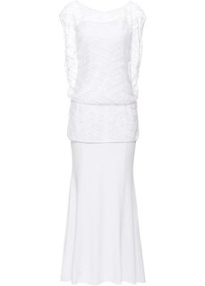Платье (белый) Bonprix