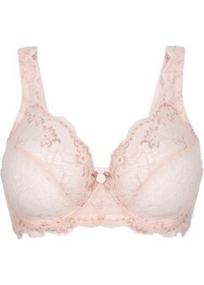 Бюстгальтер, чашка F (цвет пудры/дымчато-розовый) Bonprix
