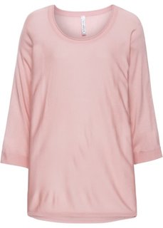Пуловер (дымчато-розовый) Bonprix