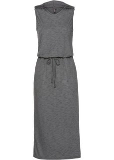 Трикотажное платье (антрацитовый/черный меланж) Bonprix