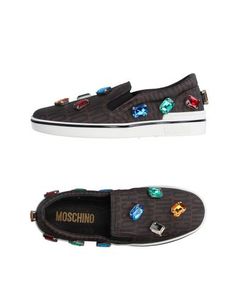 Низкие кеды и кроссовки Moschino