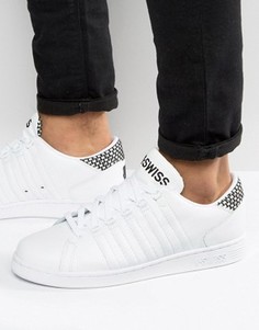 Кроссовки с обхватывающим язычком K-Swiss Lozan III TT - Белый