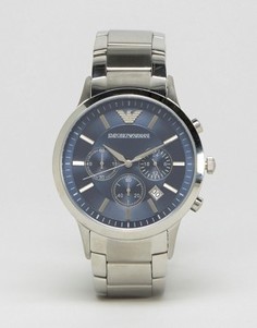 Часы с ремешком из нержавеющей стали Emporio Armani AR2448 - Серебряный