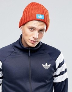 Оранжевая шапка‑бини adidas Originals AY9311 - Оранжевый