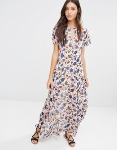 Платье макси с цветочным принтом Vero Moda - Мульти