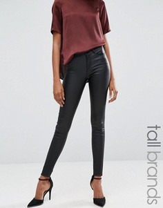 Джинсы скинни с покрытием Vero Moda Tall - Черный