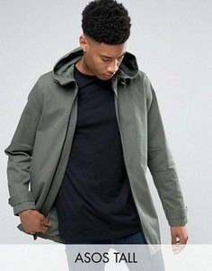 Легкая парка цвета хаки ASOS TALL - Зеленый