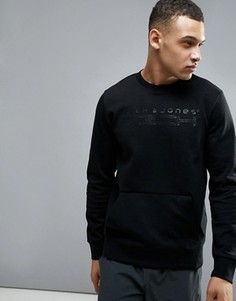 Свитшот с логотипом Jack &amp; Jones Tech - Черный