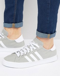Серые кроссовки adidas Originals Court Vantage - Серый