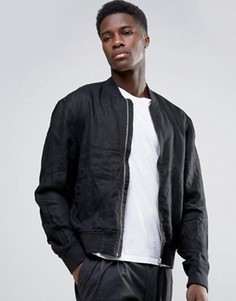 Бомбер Weekday Carlo - Черный