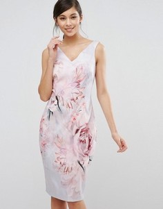 Цельнокройное платье Coast Eyzizi Dumfries - Розовый