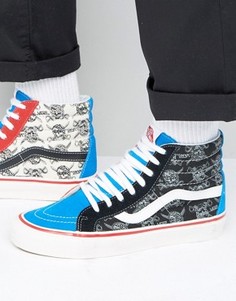 Кроссовки Vans Sk8-HI 38 - Черный