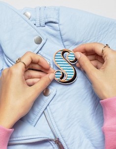 Нашивка с инициалом S Orelia - Мульти