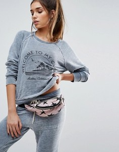 Свитшот Juicy By Juicy Couture Trk Welcome To My Cabana - Темно-синий