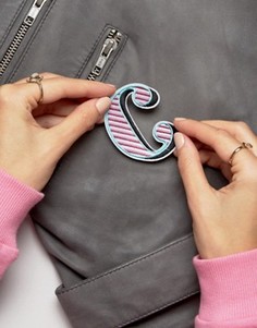 Нашивка с инициалом С Orelia - Мульти