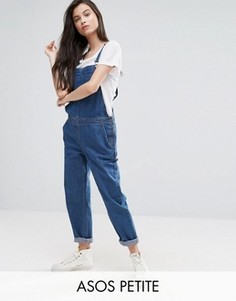 Синий джинсовый комбинезон ASOS PETITE - Синий