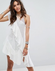 Туника Free People Girls Girls Girls - Белый