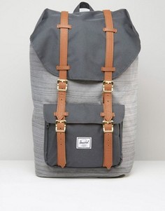 Зеленый рюкзак с контрастным карманом Herschel Supply Co Little America - 25 л - Зеленый