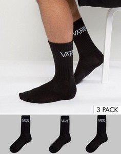 3 пары классических носков Vans VXRZBLK - Черный