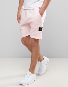 Розовые шорты с фирменной нашивкой Nicce London - Розовый
