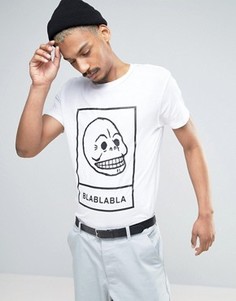 Футболка Cheap Monday Bla Bla - Белый
