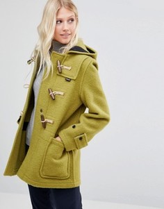 Зеленое пальто миди Gloverall Monty - Зеленый