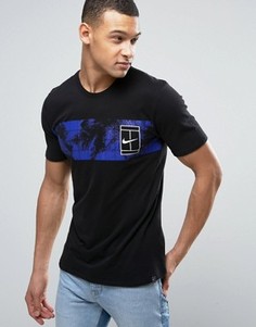 Черная футболка с логотипом Nike Court Box 847454-010 - Черный