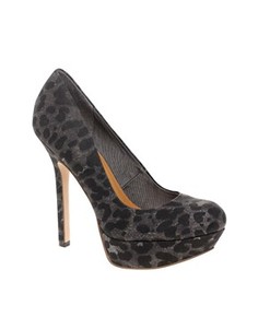 Туфли-лодочки на платформе ASOS PUMP IT UP - Серый
