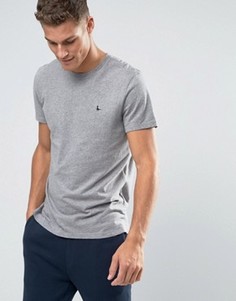 Серая меланжевая футболка классического кроя Jack Wills - Серый