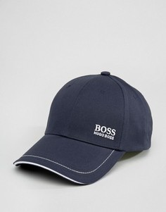 Темно-синяя бейсболка BOSS Green by Hugo Boss - Черный