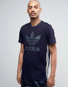 Футболка цвета индиго adidas Originals Tokyo Pack BK2220 - Синий