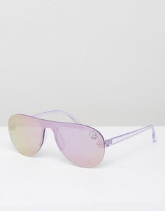 Зеркальные очки-авиаторы Cheap Monday - Фиолетовый