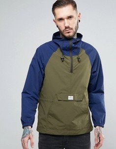 Двухцветная куртка через голову с капюшоном Penfield Pac Jac - Темно-синий