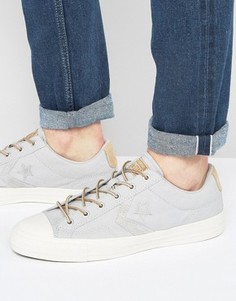 Серые кеды Converse Star Player Ox 155412C - Серый