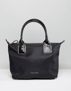 Нейлоновая сумка-тоут Ted Baker Aviaa - Черный