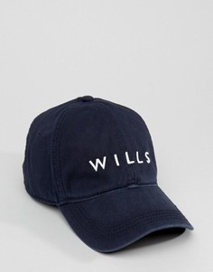 Темно-синяя футболка Jack Wills Enfield - Темно-синий