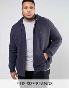 Худи на молнии Burton Menswear PLUS - Темно-синий