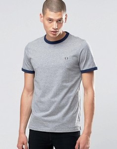 Футболка Fred Perry Ringer - Серый