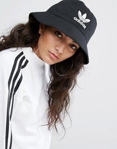 Черная панама с логотипом adidas Originals - Черный