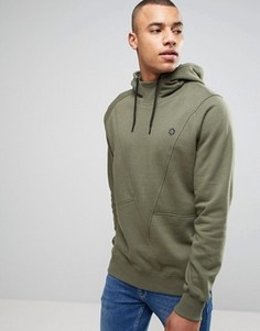 Худи через голову с асимметричными строчками Jack &amp; Jones Core - Зеленый