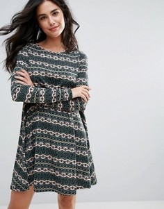 Свободное платье Glamorous - Зеленый