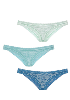 Кружевные трусики, 3 штуки Lascana