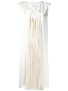 плиссированное платье  Maison Margiela