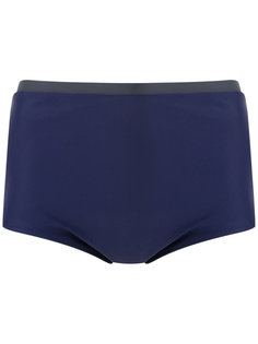 panelled swim trunks Blue Man