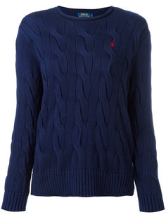 джемпер вязки косичкой Polo Ralph Lauren